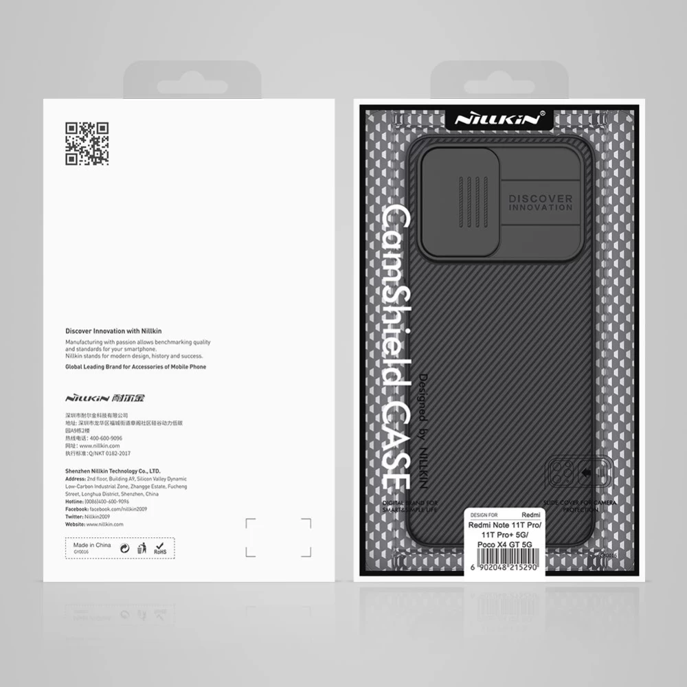 Xiaomi Poco X4 GT 5G ümbris sinine Nillkin CamShield