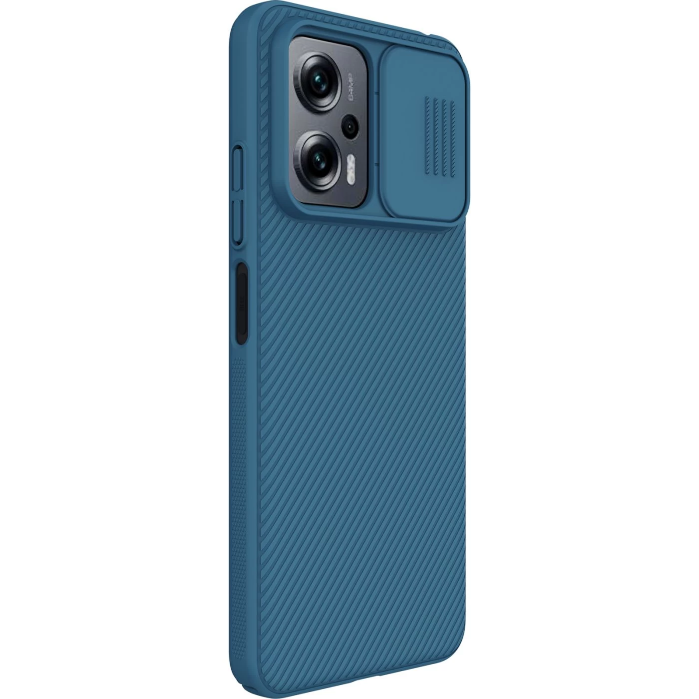 Xiaomi Poco X4 GT 5G ümbris sinine Nillkin CamShield