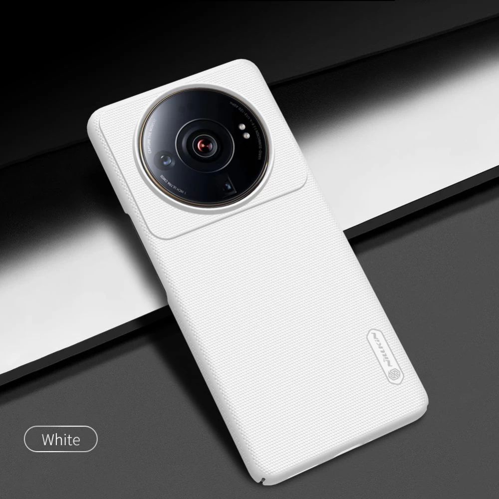 Xiaomi 12 12S Ultra case white Nillkin Super Frosted Shield