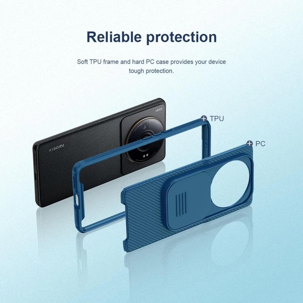 Xiaomi 12 12S Ultra case black Nillkin CamShield Pro