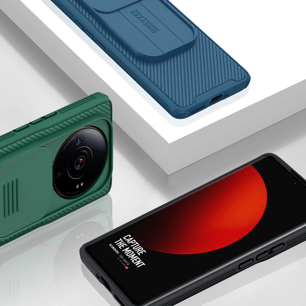 Xiaomi 12 12S Ultra case black Nillkin CamShield Pro