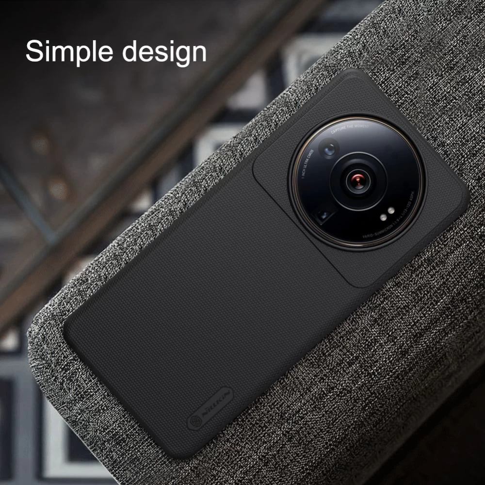 Xiaomi 12 12S Ultra case red Nillkin Super Frosted Shield
