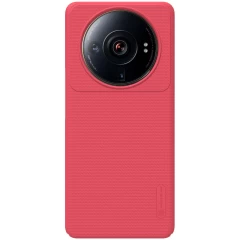 Xiaomi 12 12S Ultra case red Nillkin Super Frosted Shield