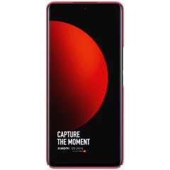 Xiaomi 12 12S Ultra case red Nillkin Super Frosted Shield
