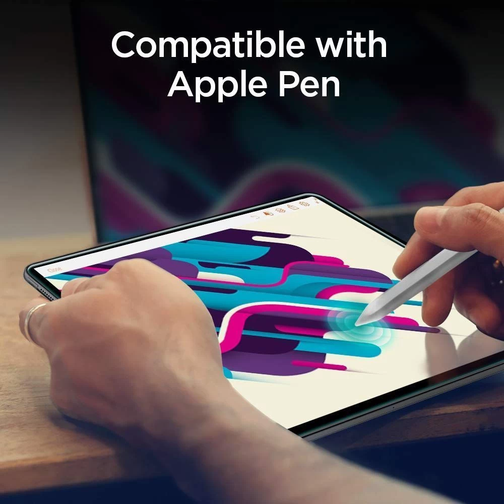 Apple iPad Pro 12.9 (2022) tablet skärmskydd  SPIGEN GLAS.TR SLIM