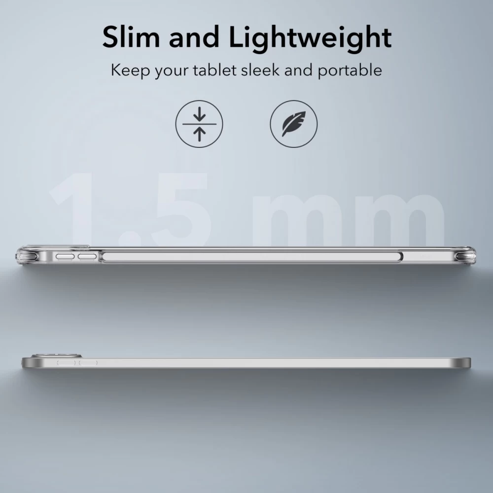 Apple iPad Pro 12.9 (2022) tahvelarvuti ümbris läbipaistev ESR CLASSIC HYBRID
