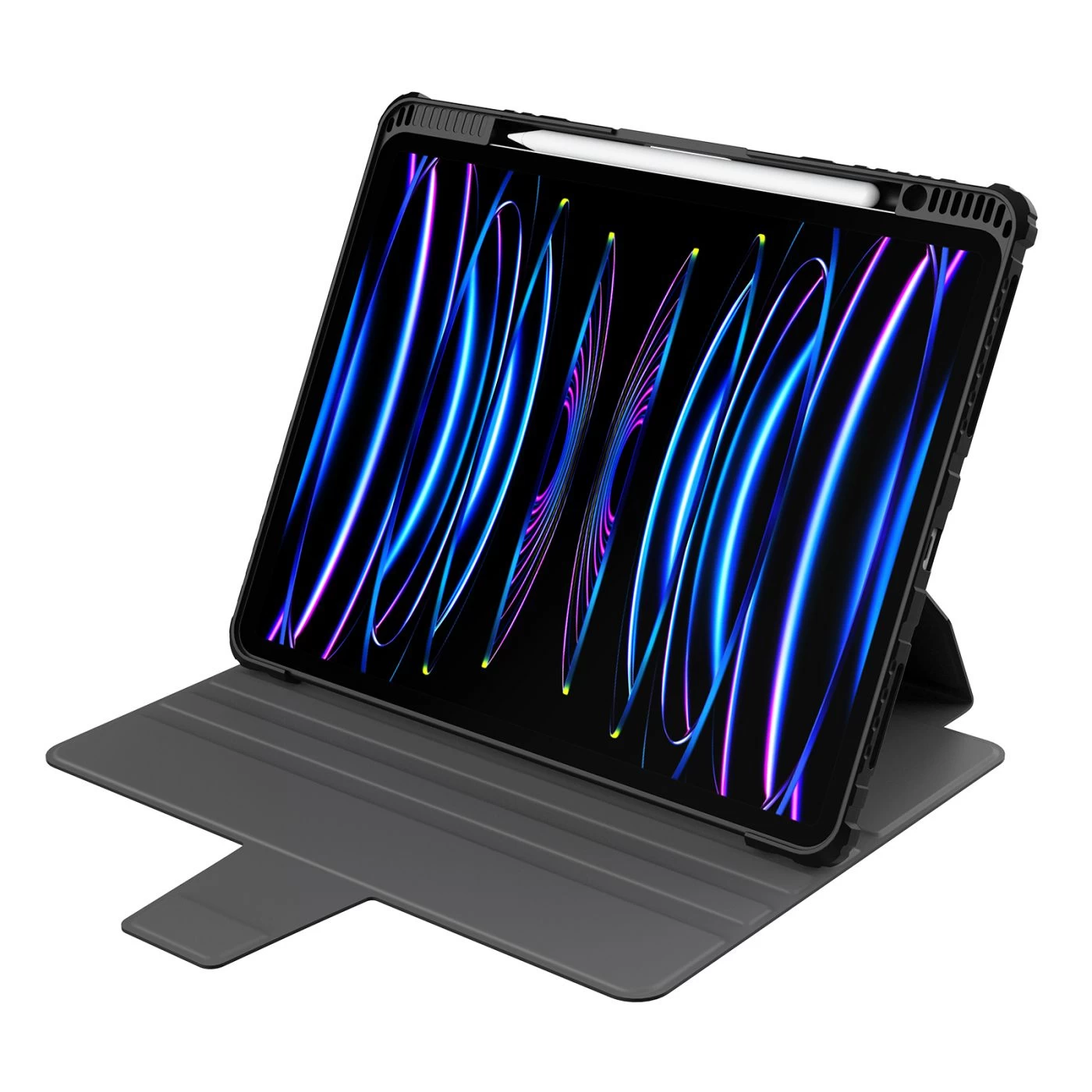 Apple iPad Pro 12.9 (2022) tahvelarvuti ümbris must NILLKIN Bumper SnapSafe