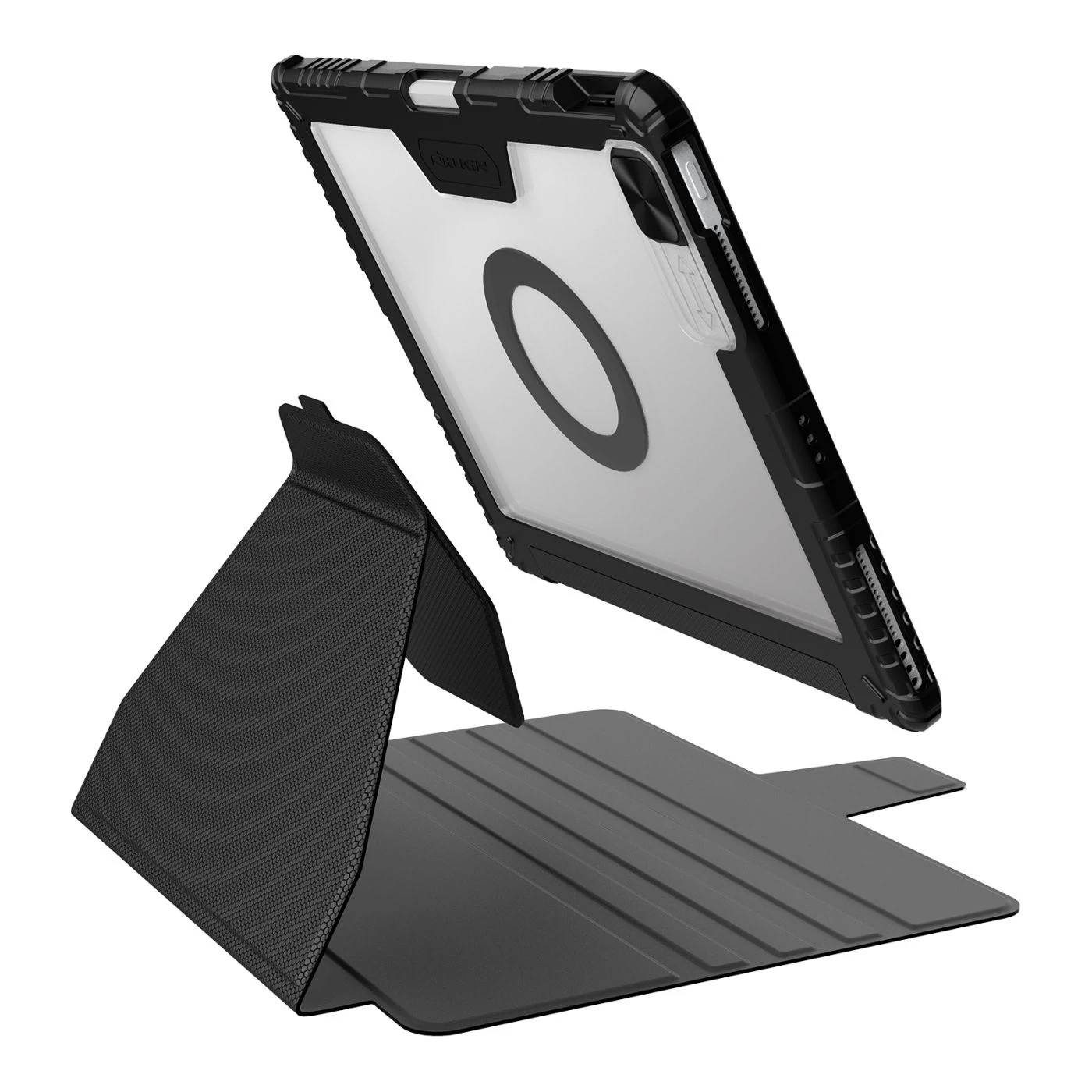 Apple iPad Pro 12.9 (2022) tahvelarvuti ümbris must NILLKIN Bumper SnapSafe