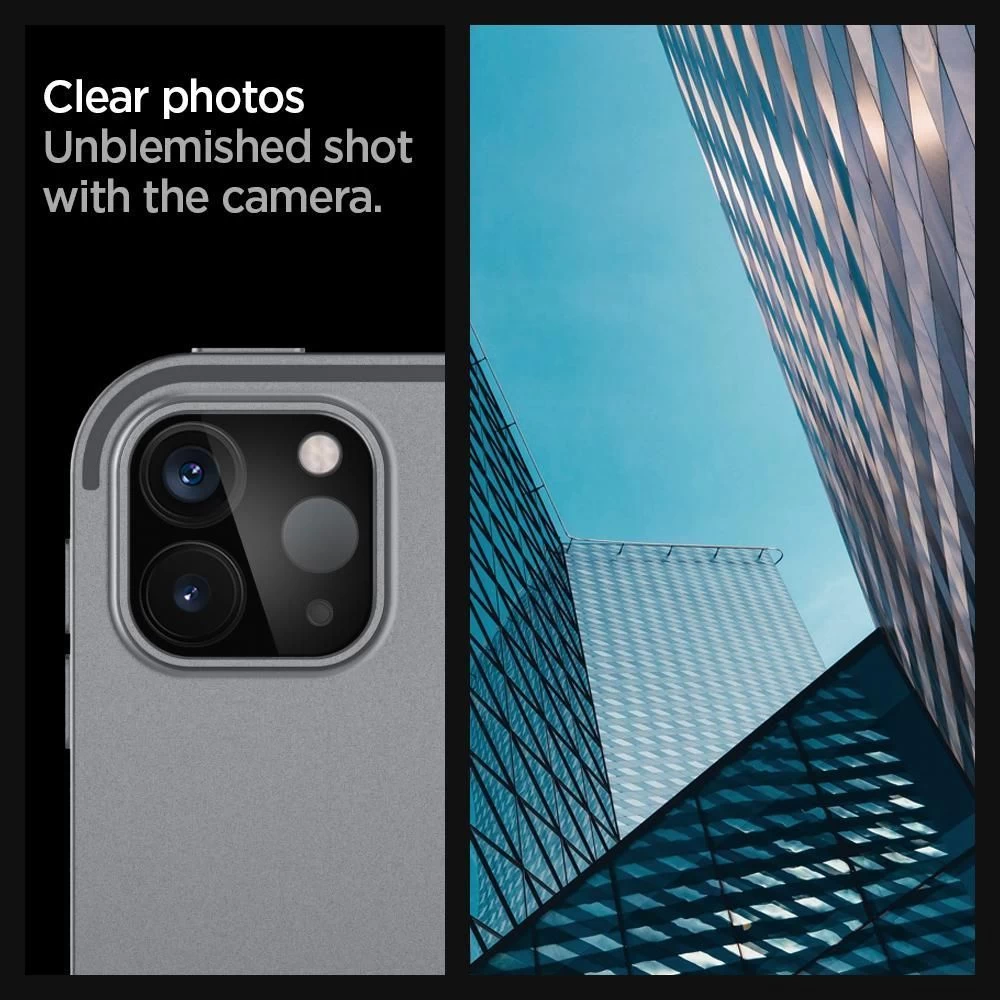 Apple iPad Pro 11 (2022) aizsargstikls  SPIGEN GLASS FC CAMERA LENS (2-pack)