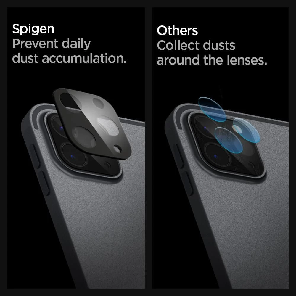 Apple iPad Pro 11 (2022) aizsargstikls  SPIGEN GLASS FC CAMERA LENS (2-pack)