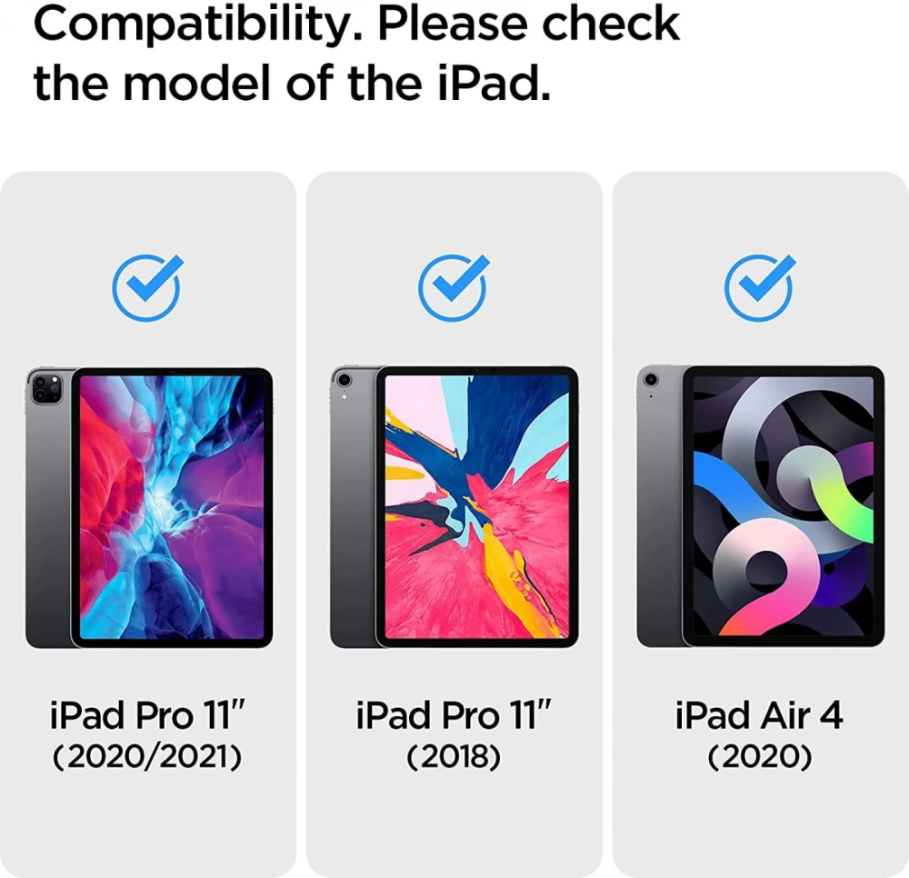 Apple iPad Pro 11 (2022) aizsargstikls  SPIGEN Glas.TR EZ FIT
