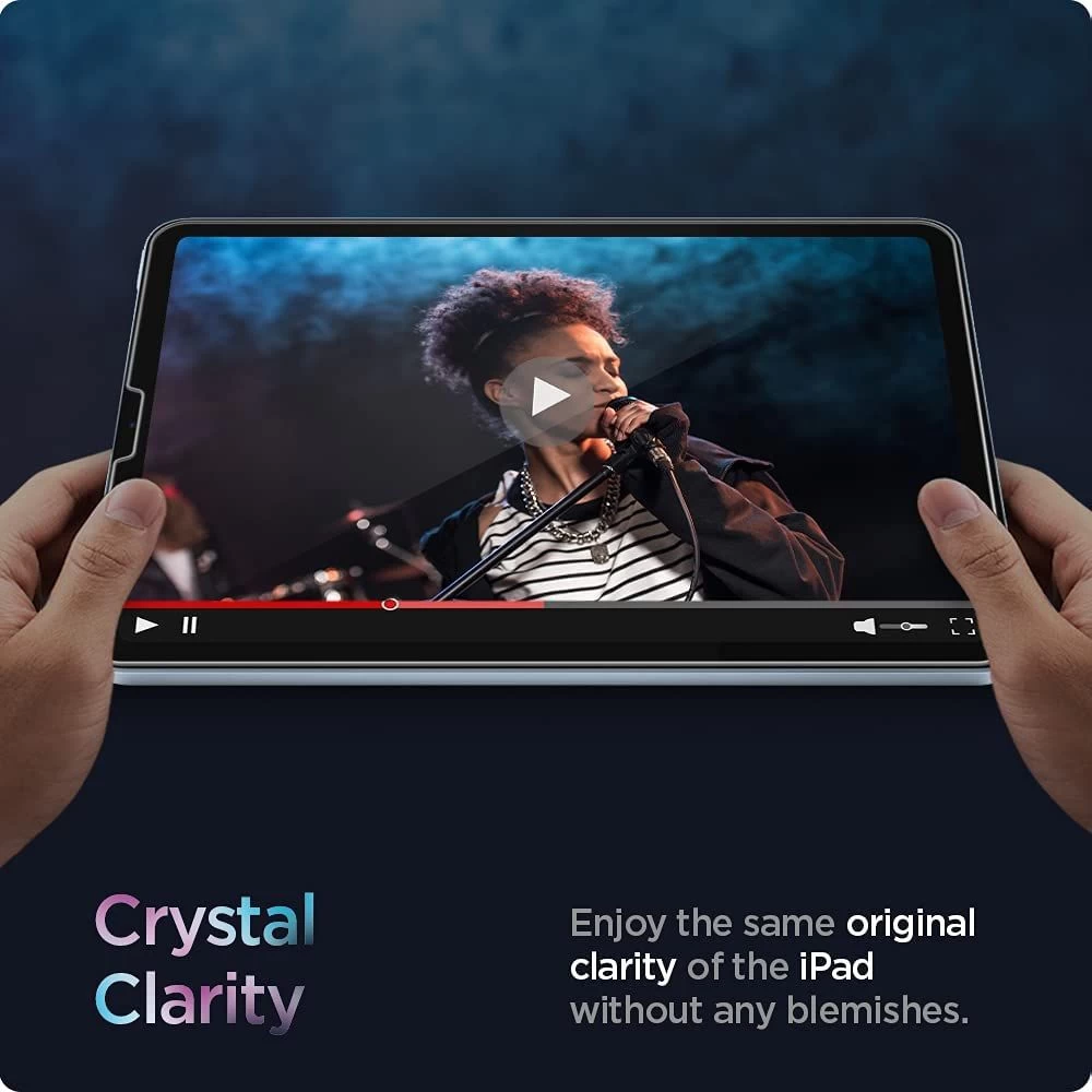 Apple iPad Pro 11 (2022) aizsargstikls  SPIGEN Glas.TR EZ FIT