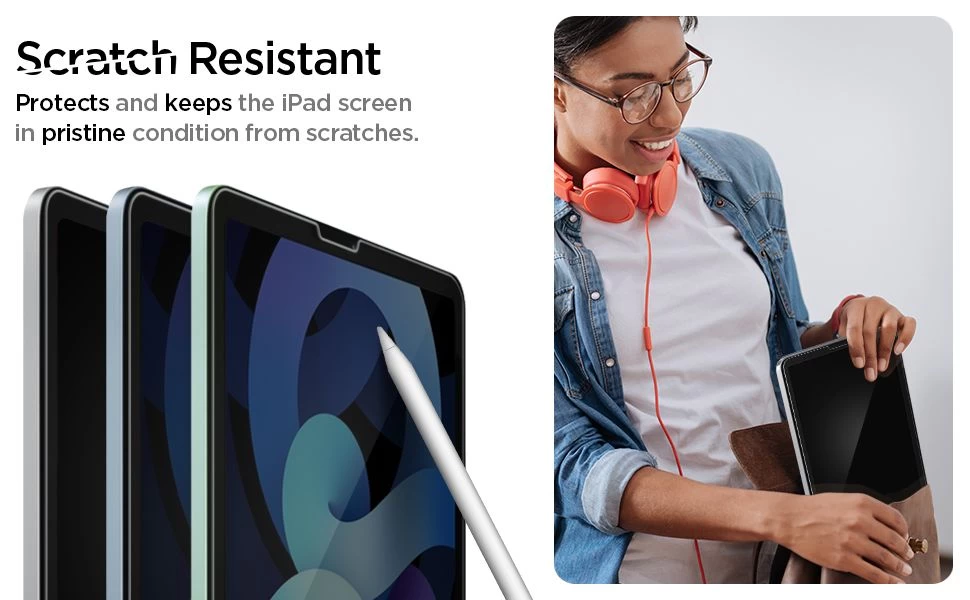 Apple iPad Pro 11 (2022) aizsargstikls  SPIGEN Glas.TR EZ FIT