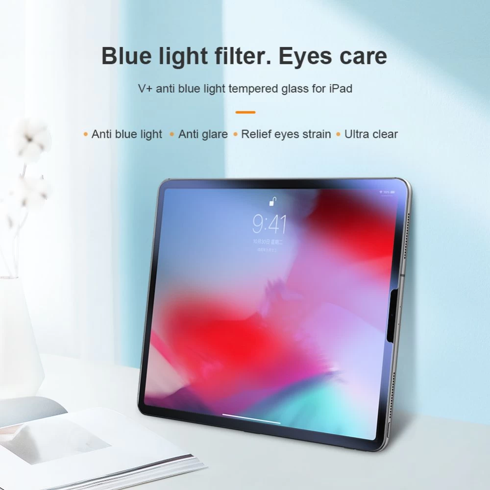 Apple iPad Pro 11 (2022) aizsargstikls  Nillkin V+ Anti Blue Light