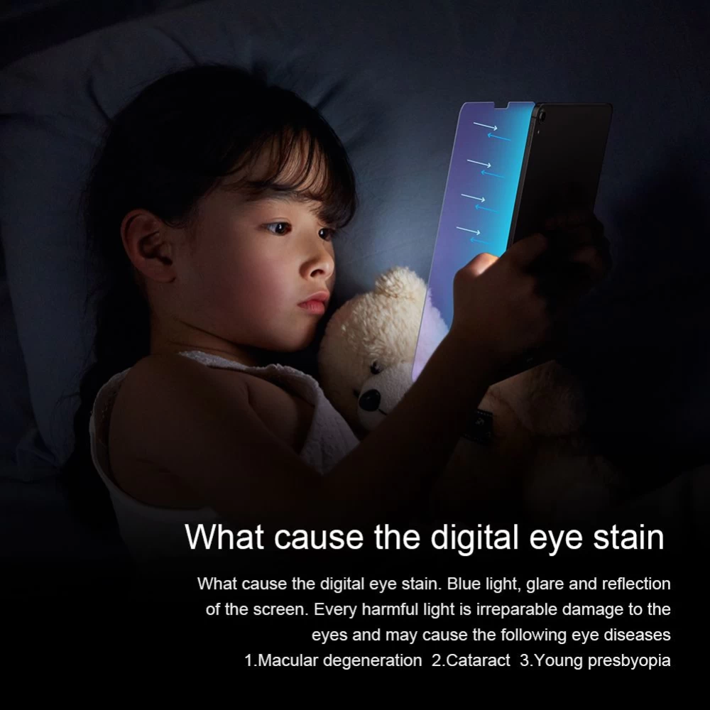 Apple iPad Pro 11 (2022) aizsargstikls  Nillkin V+ Anti Blue Light