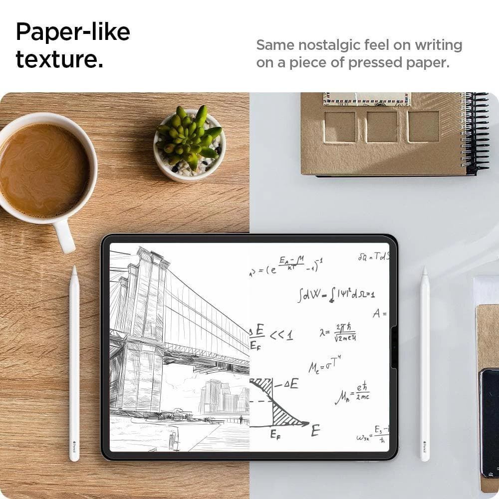 Apple iPad Pro 11 (2022) aizsargstikls  SPIGEN PAPER TOUCH PRO