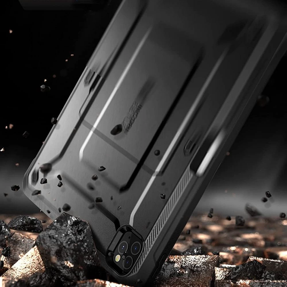 Apple iPad Pro 11 (2022)  melns SUPCASE UNICORN BEETLE PRO PENCIL