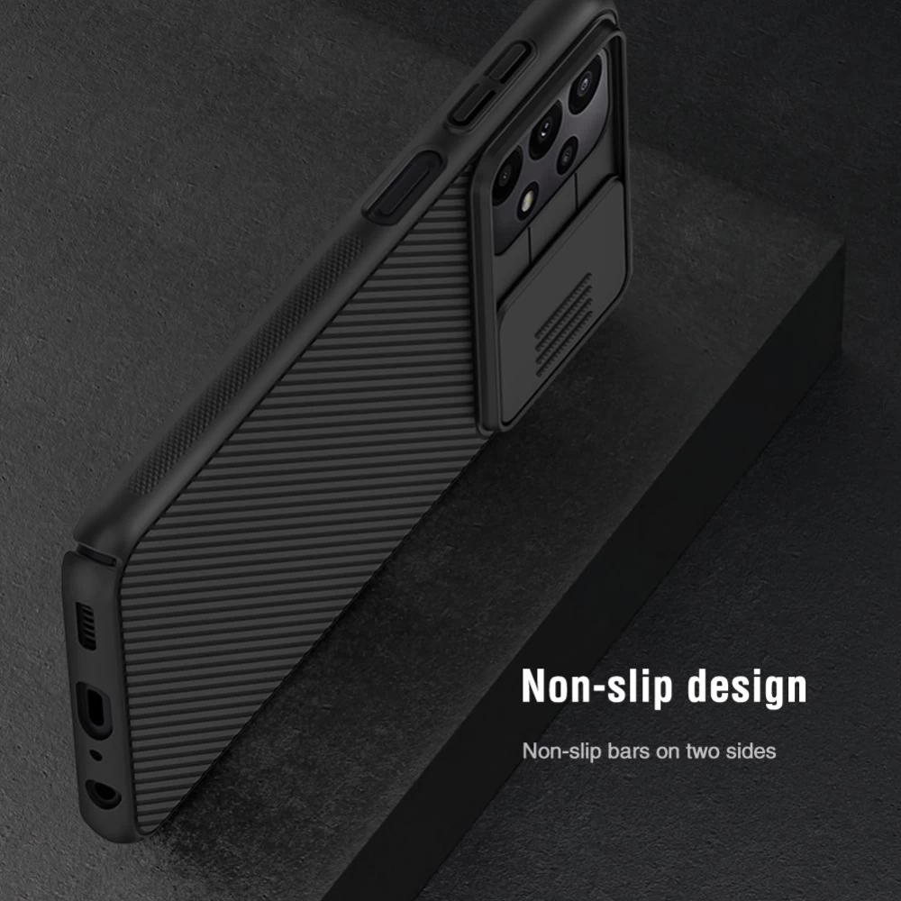 Samsung Galaxy A23 5G dėklas Juoda Nillkin CamShield