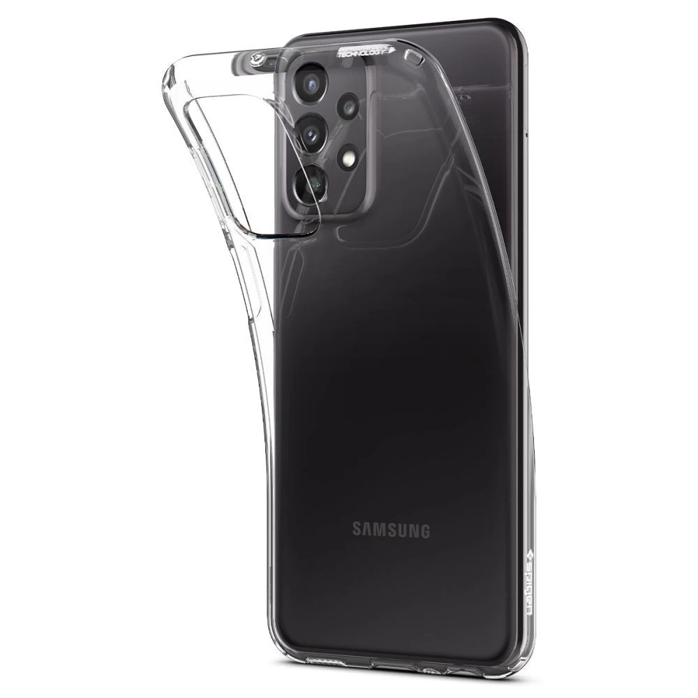Samsung Galaxy A23 5G dėklas skaidrus SPIGEN LIQUID CRYSTAL