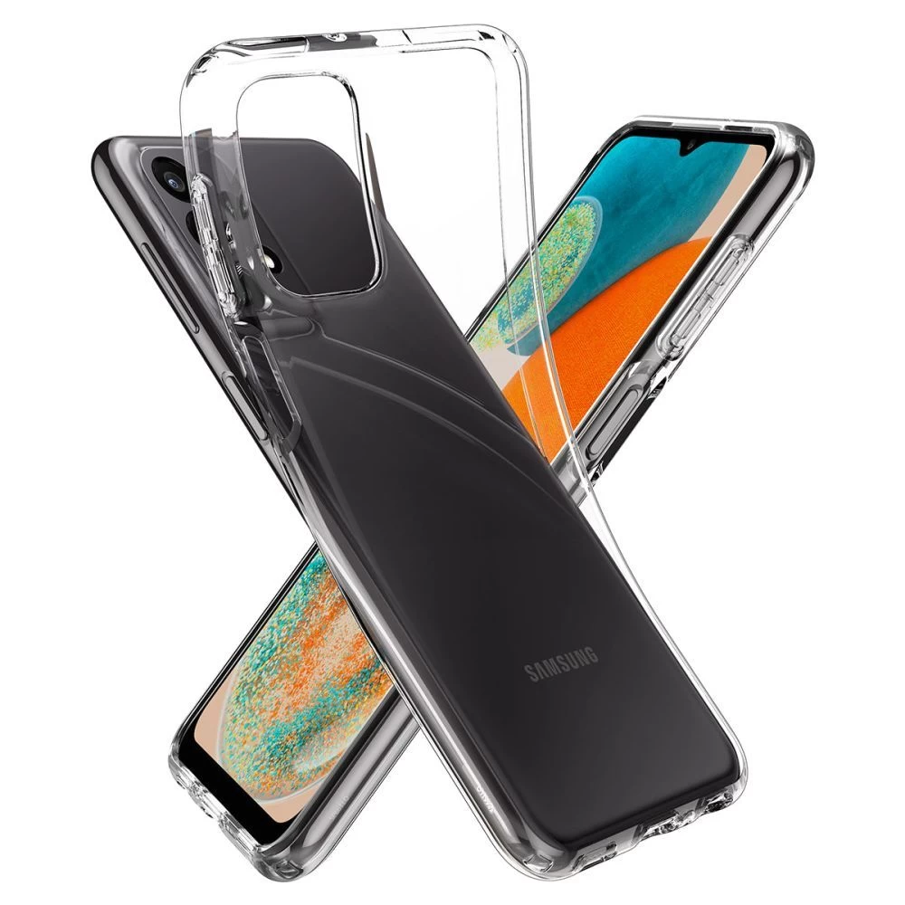 Samsung Galaxy A23 5G dėklas skaidrus SPIGEN LIQUID CRYSTAL