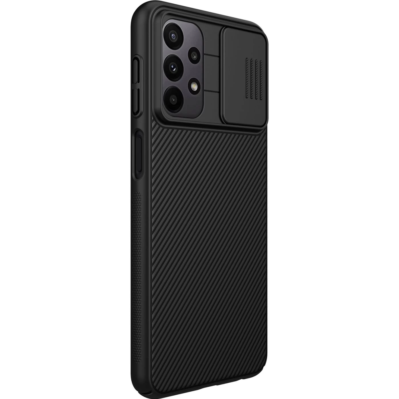Samsung Galaxy A23 5G dėklas Juoda Nillkin CamShield