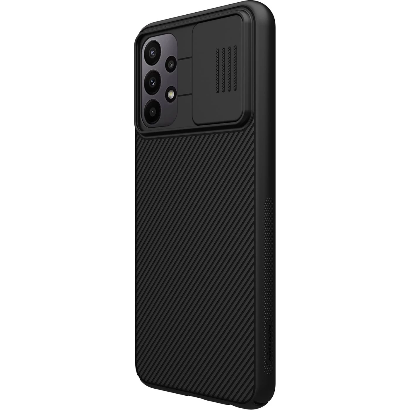 Samsung Galaxy A23 5G dėklas Juoda Nillkin CamShield