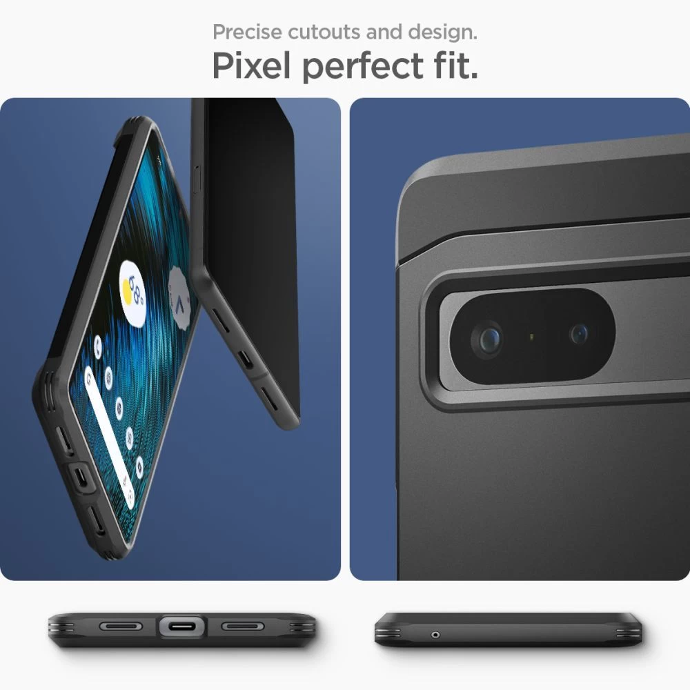 Google Pixel 7 case black SPIGEN TOUGH ARMOR