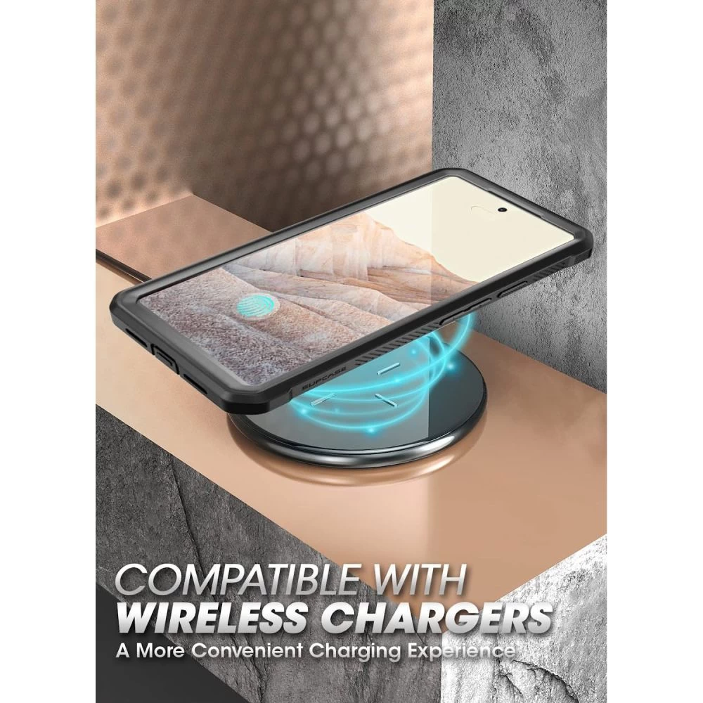 Google Pixel 7 Pro ümbris must SUPCASE UNICORN BEETLE PRO