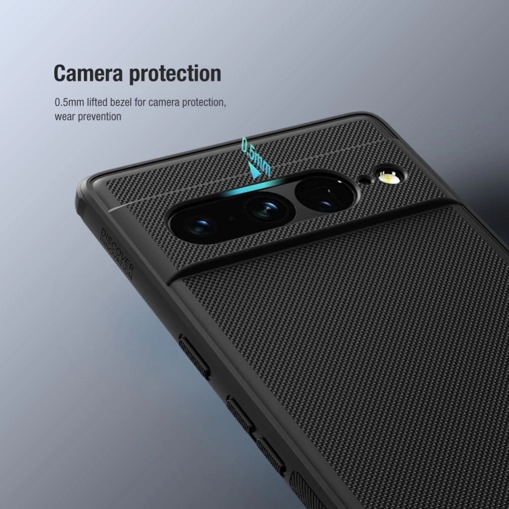 Google Pixel 7 Pro ümbris sinine Nillkin Super Frosted Shield