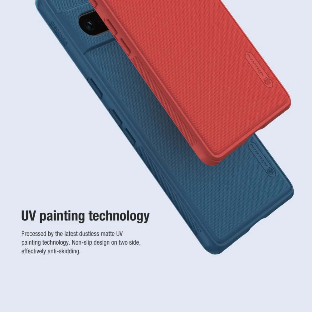 Google Pixel 7 Pro ümbris sinine Nillkin Super Frosted Shield