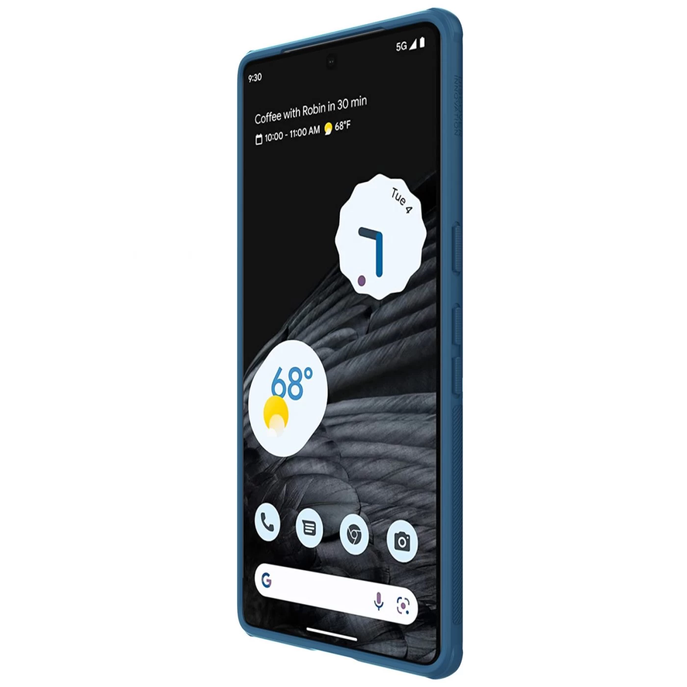 Google Pixel 7 Pro ümbris sinine Nillkin Super Frosted Shield