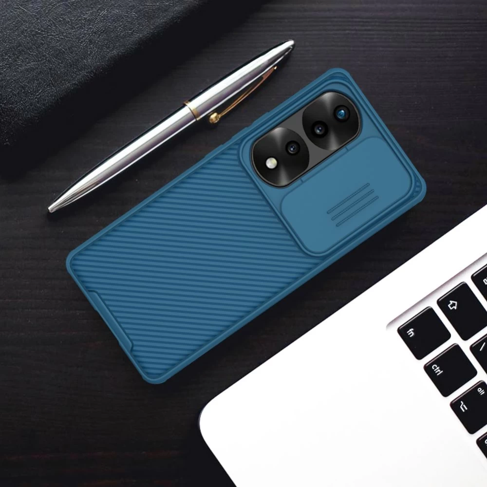 Honor 70 Pro dėklas Juoda Nillkin CamShield