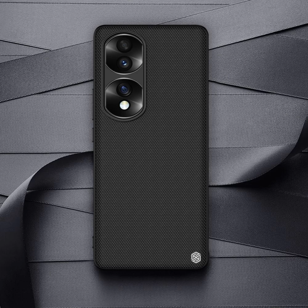Honor 70 Pro dėklas Juoda NILLKIN TEXTURED