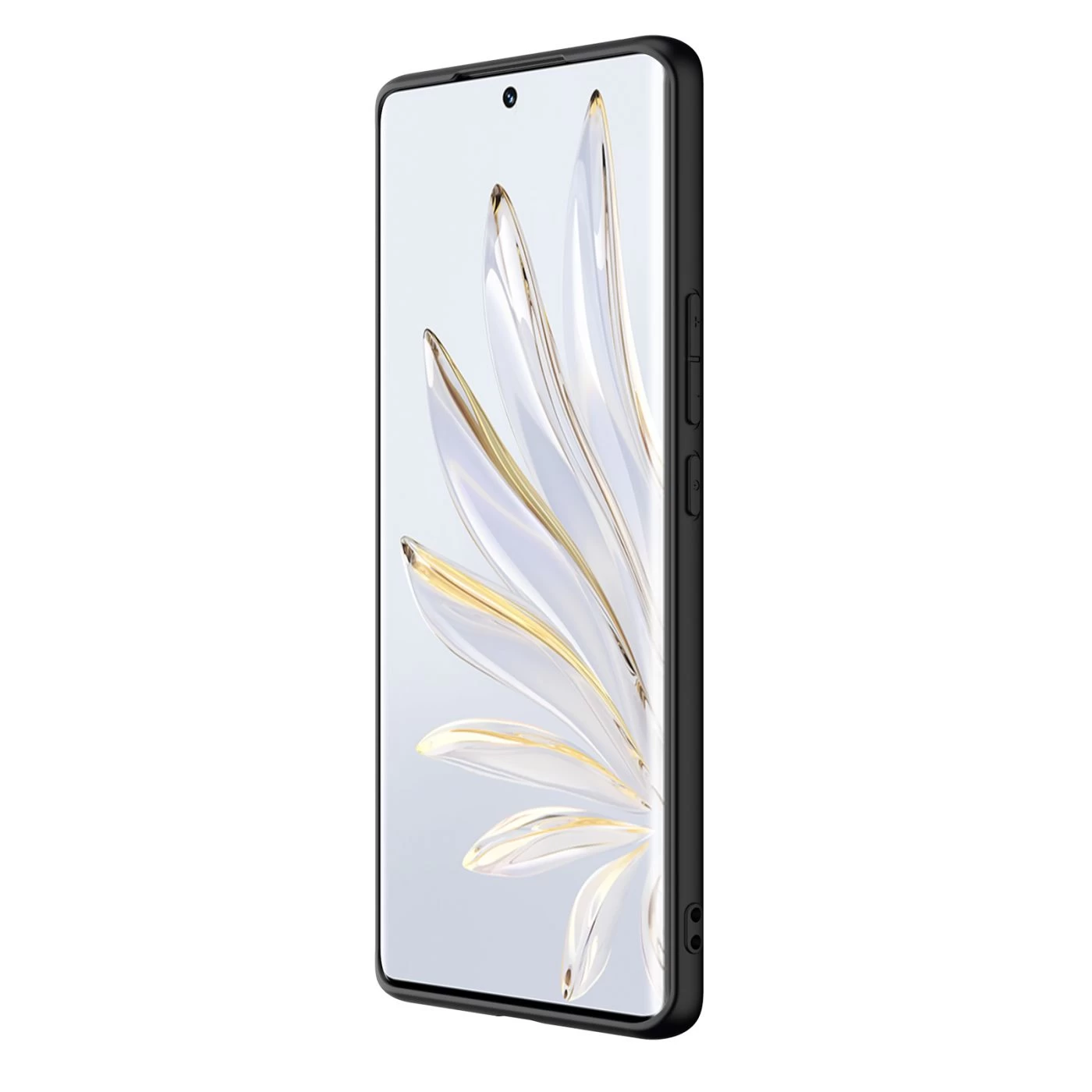 Honor 70 Pro dėklas Juoda NILLKIN TEXTURED