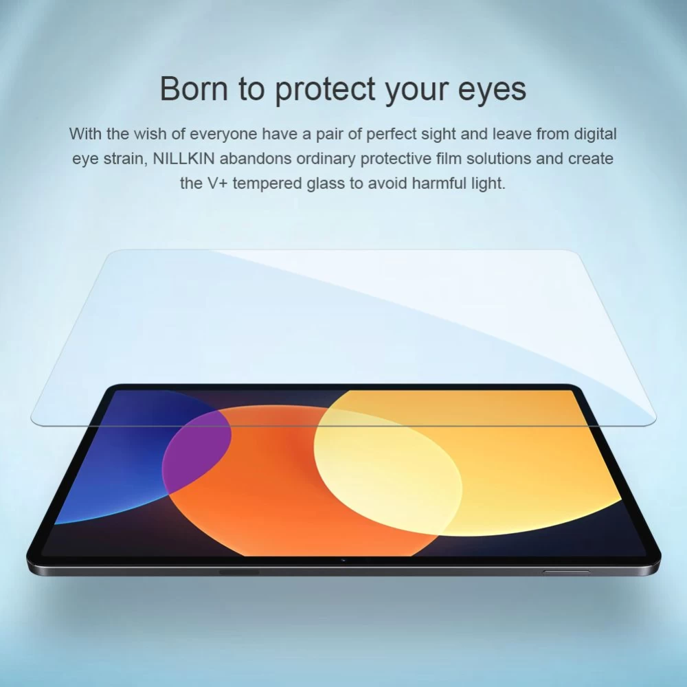 Xiaomi Pad 5 Pro 12.4 planšetės apsauginis stiklas  Nillkin V+ Anti Blue Light
