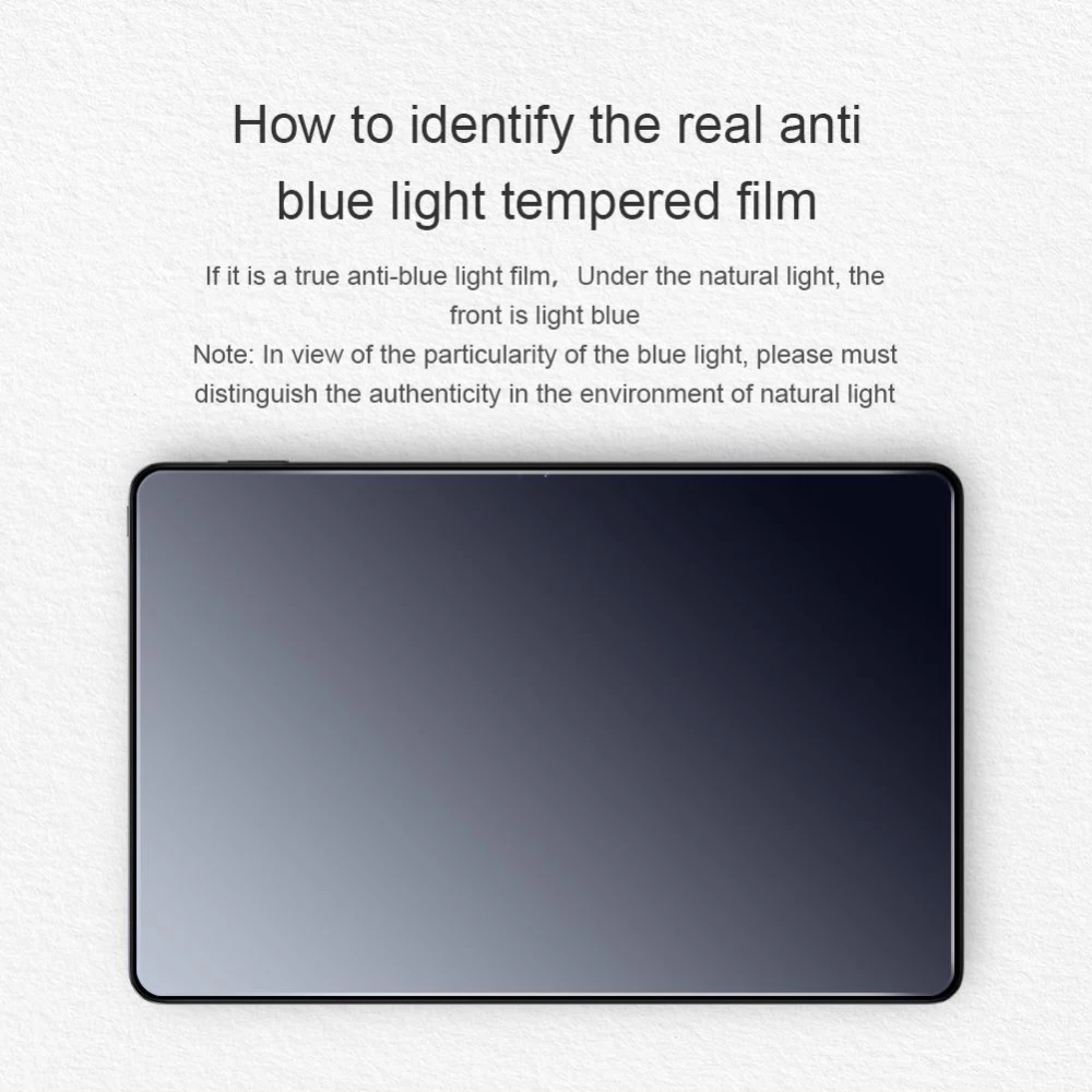 Xiaomi Pad 5 Pro 12.4 planšetės apsauginis stiklas  Nillkin V+ Anti Blue Light