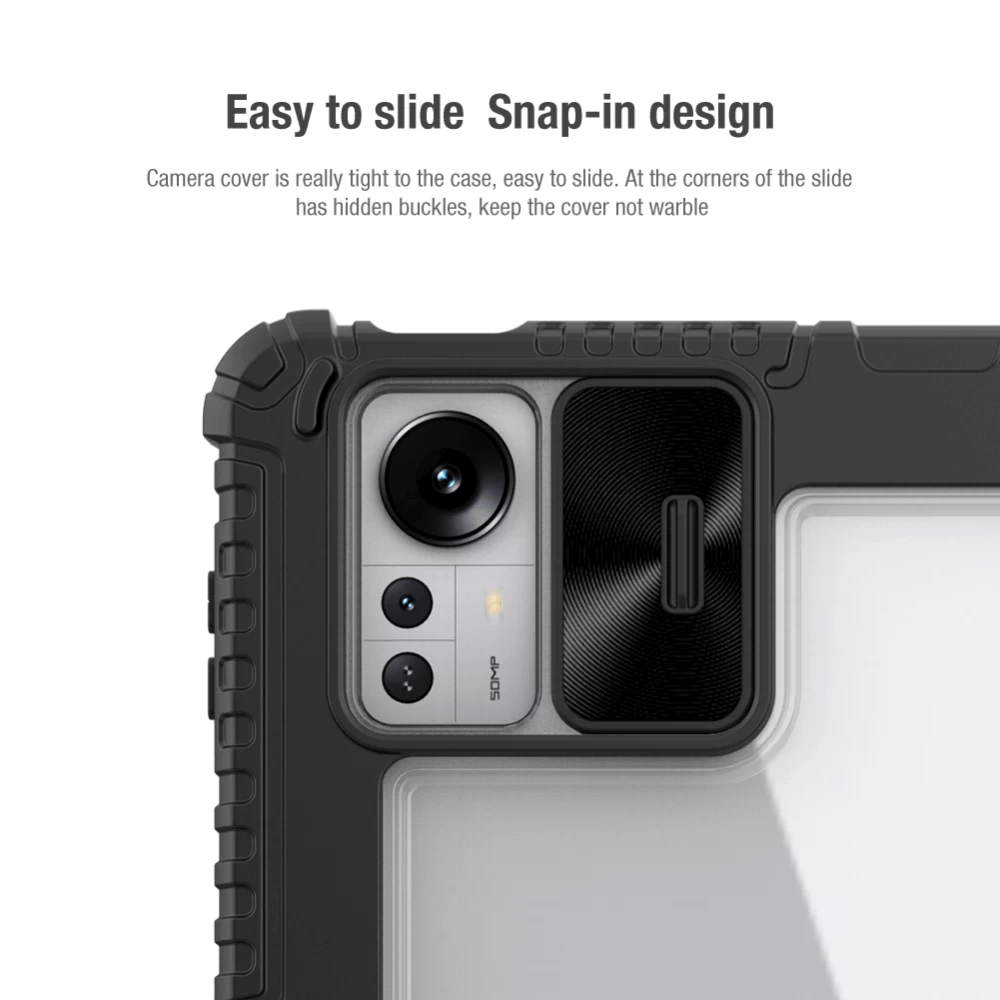 Xiaomi Pad 5 Pro 12.4 Planšetės dėklas mėlyna NILLKIN BUMPER LEATHER PRO