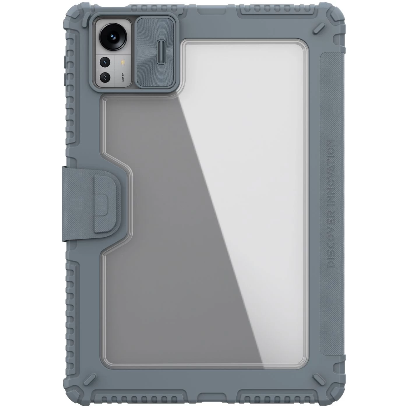 Xiaomi Pad 5 Pro 12.4 Planšetės dėklas pilkas NILLKIN BUMPER LEATHER PRO