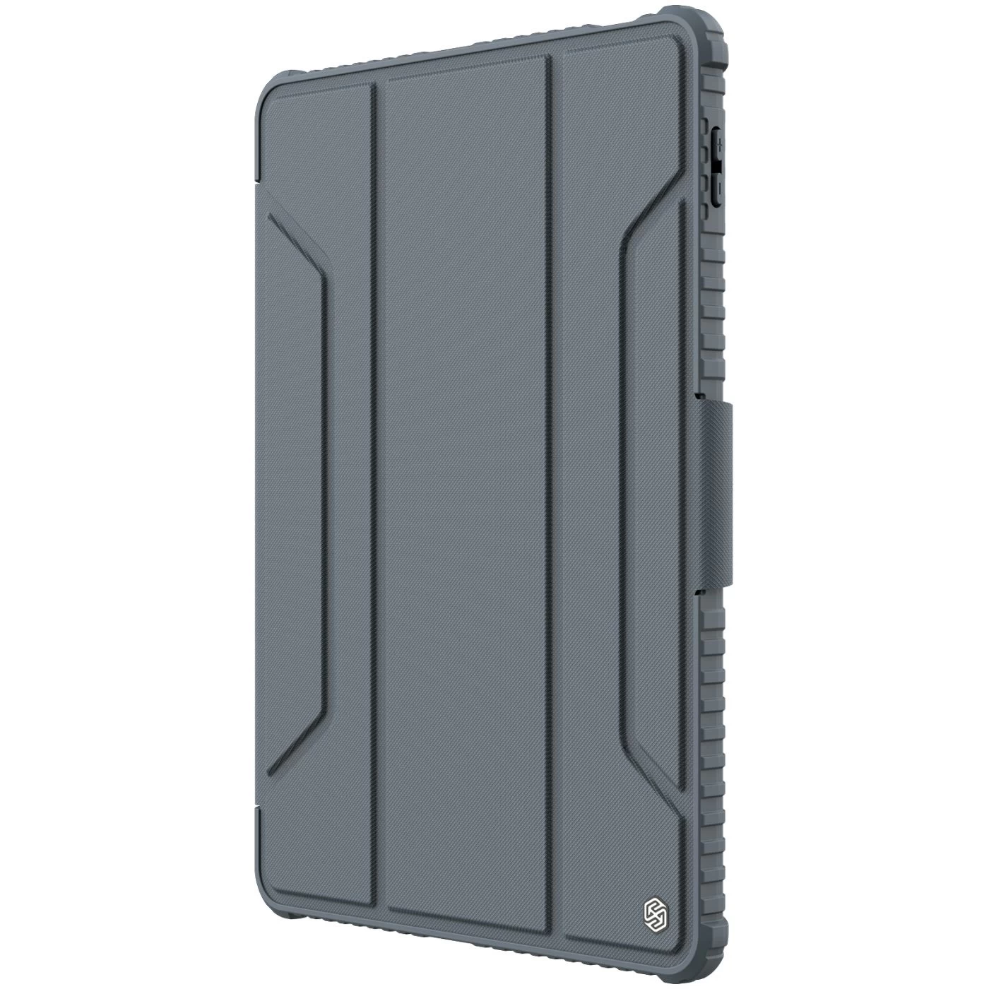 Xiaomi Pad 5 Pro 12.4 Planšetės dėklas pilkas NILLKIN BUMPER LEATHER PRO