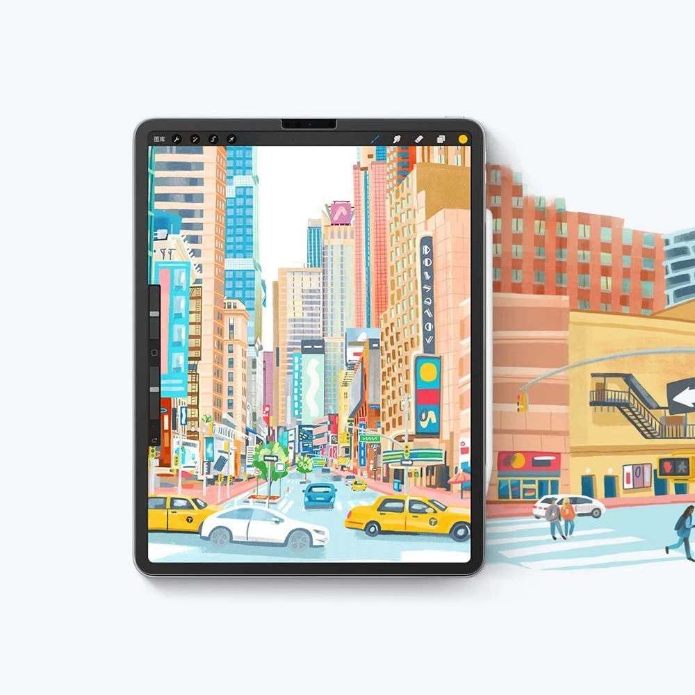 Apple iPad 10.9 10th Gen (2022) planšetės apsauginis stiklas  HOFI PAPER PRO+ (2-pack)