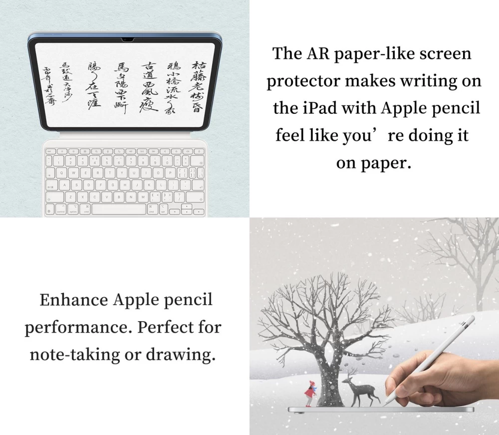 Apple iPad 10.9 10th Gen (2022) aizsargstikls  NILLKIN AG PAPER LIKE