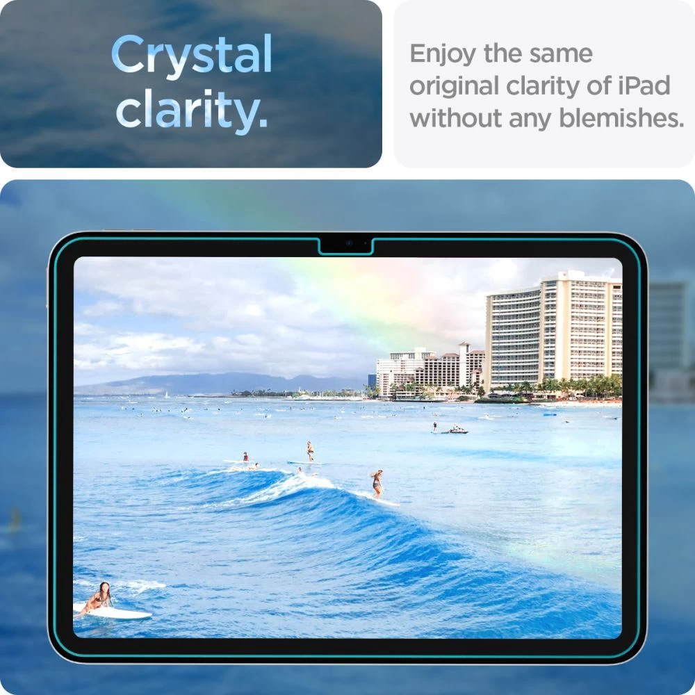 Apple iPad 10.9 10th Gen (2022) tablet skärmskydd  SPIGEN GLAS.TR SLIM