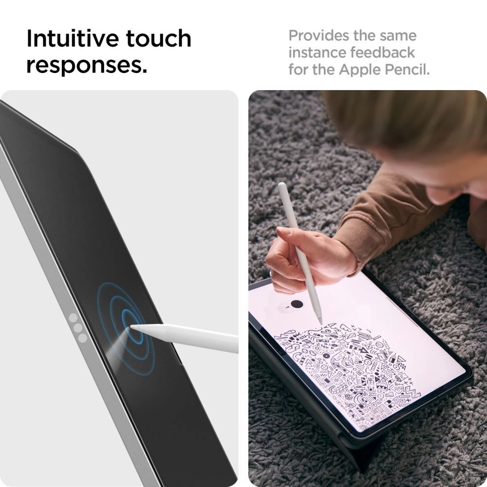 Apple iPad 10.9 10th Gen (2022) tablet skärmskydd  SPIGEN PAPER TOUCH PRO