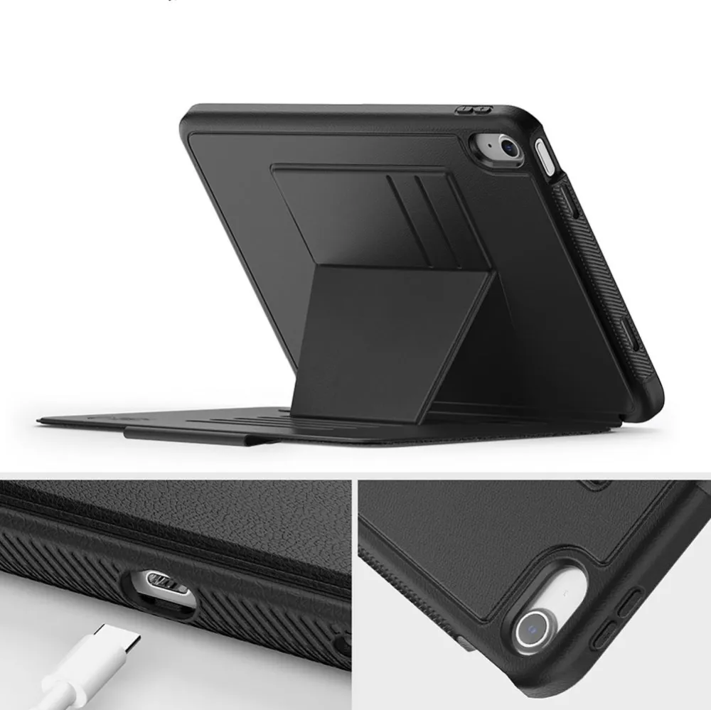 Apple iPad 10.9 10th Gen (2022) Planšetės dėklas Juoda TECH-PROTECT SC PEN ARMOR