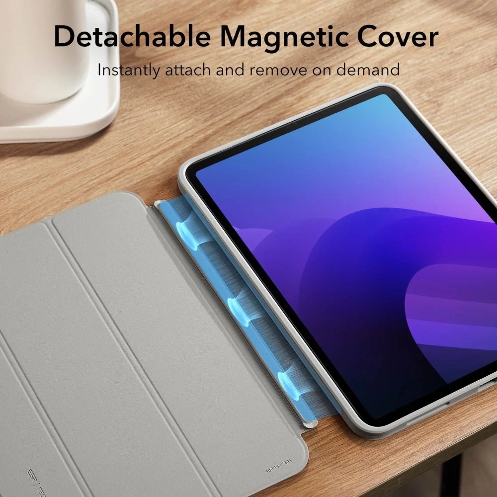 Apple iPad 10.9 10th Gen (2022) tablet case gray ESR ASCEND HYBRID