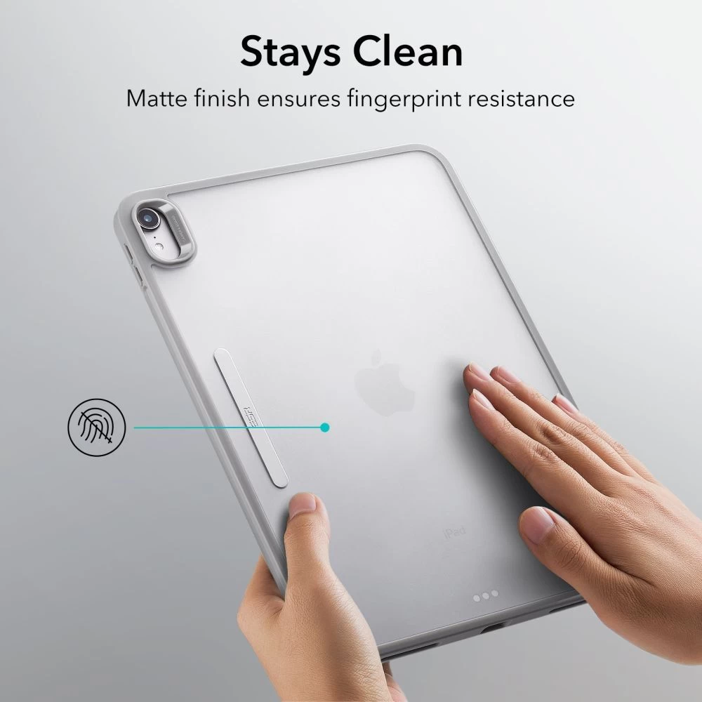 Apple iPad 10.9 10th Gen (2022) tablet case gray ESR ASCEND HYBRID
