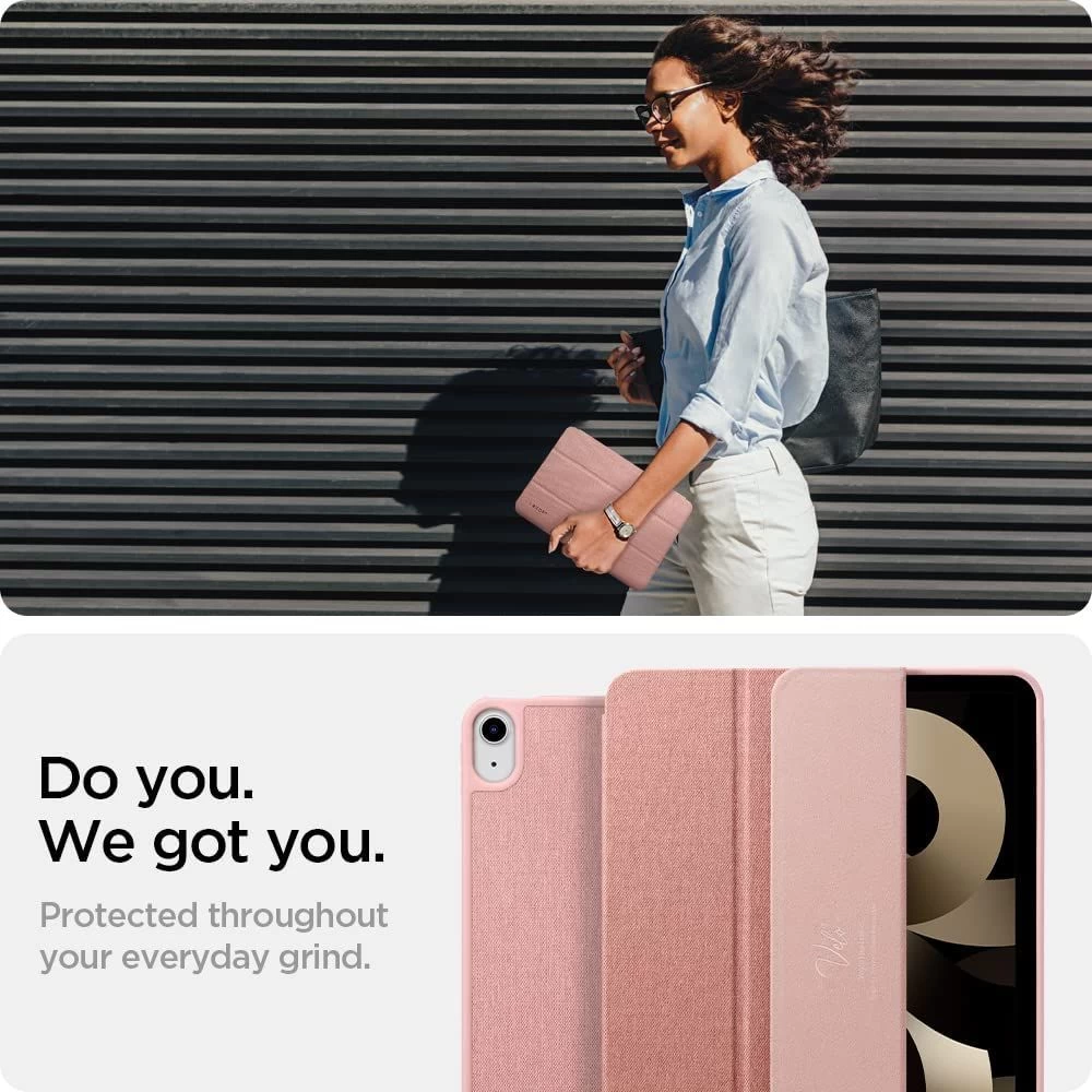 Apple iPad 10.9 10th Gen (2022) tablet case Pink SPIGEN URBAN FIT