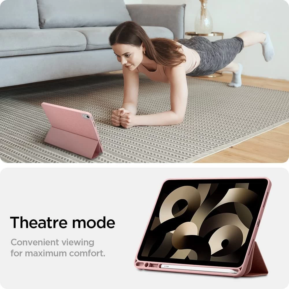 Apple iPad 10.9 10th Gen (2022) tablet case Pink SPIGEN URBAN FIT