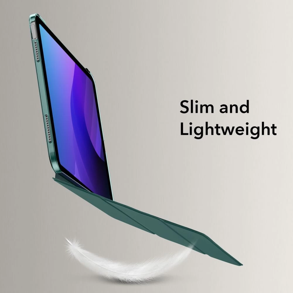Apple iPad 10.9 10th Gen (2022) tablet skal, fodral grön ESR ASCEND TRIFOLD