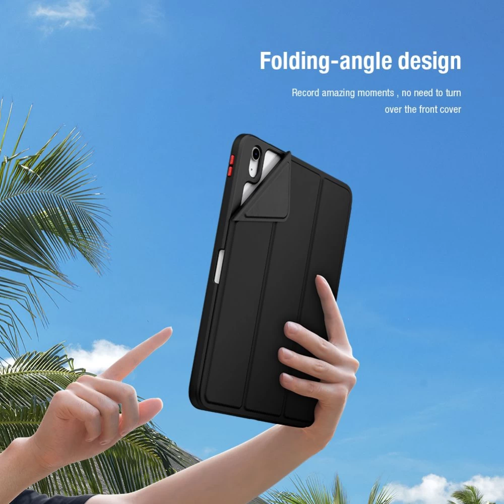 Apple iPad 10.9 10th Gen (2022) tablet case green NILLKIN BEVEL LEATHER